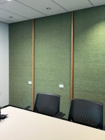 Floc Panel with detailing (Green)